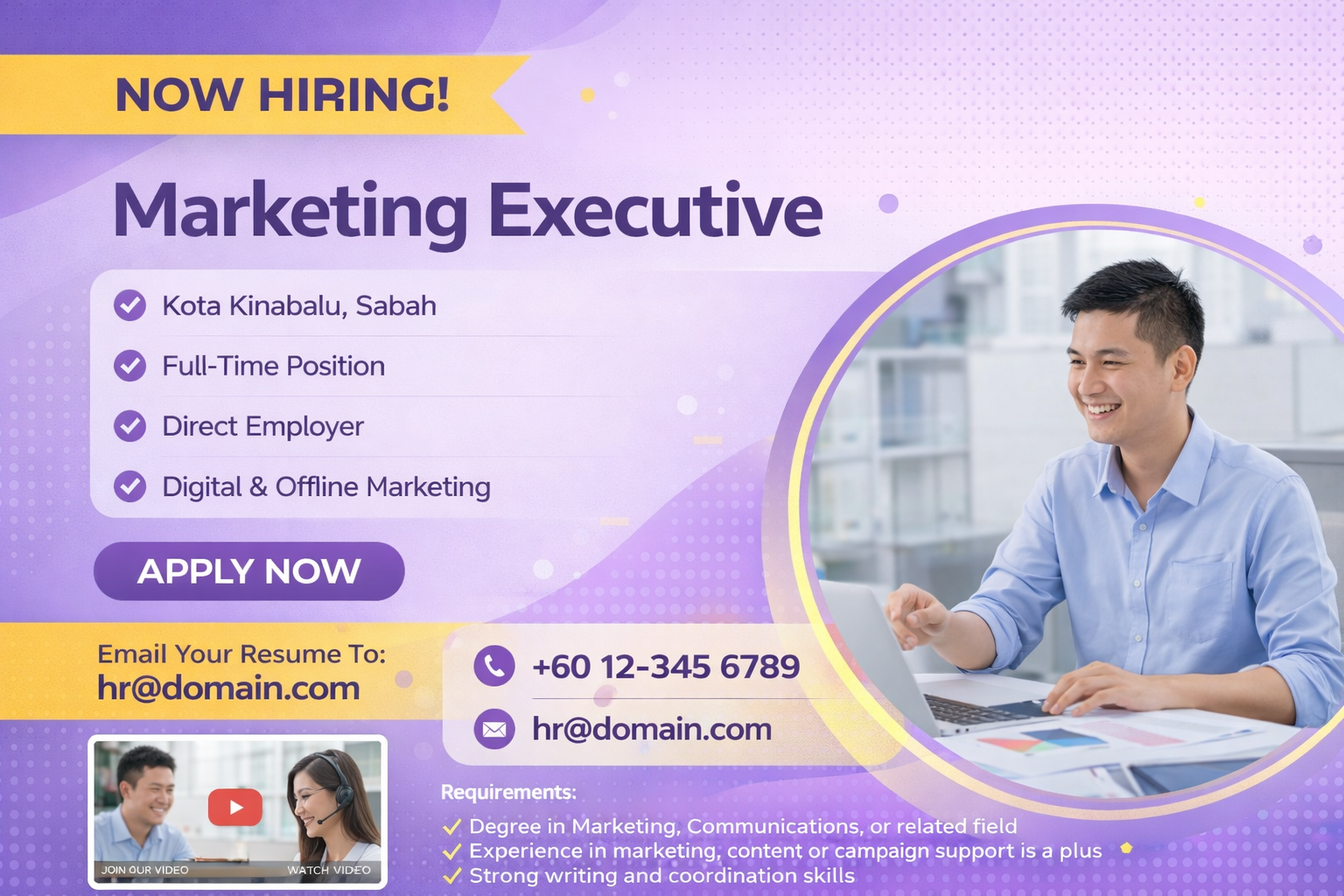 Marketing Executive media 1